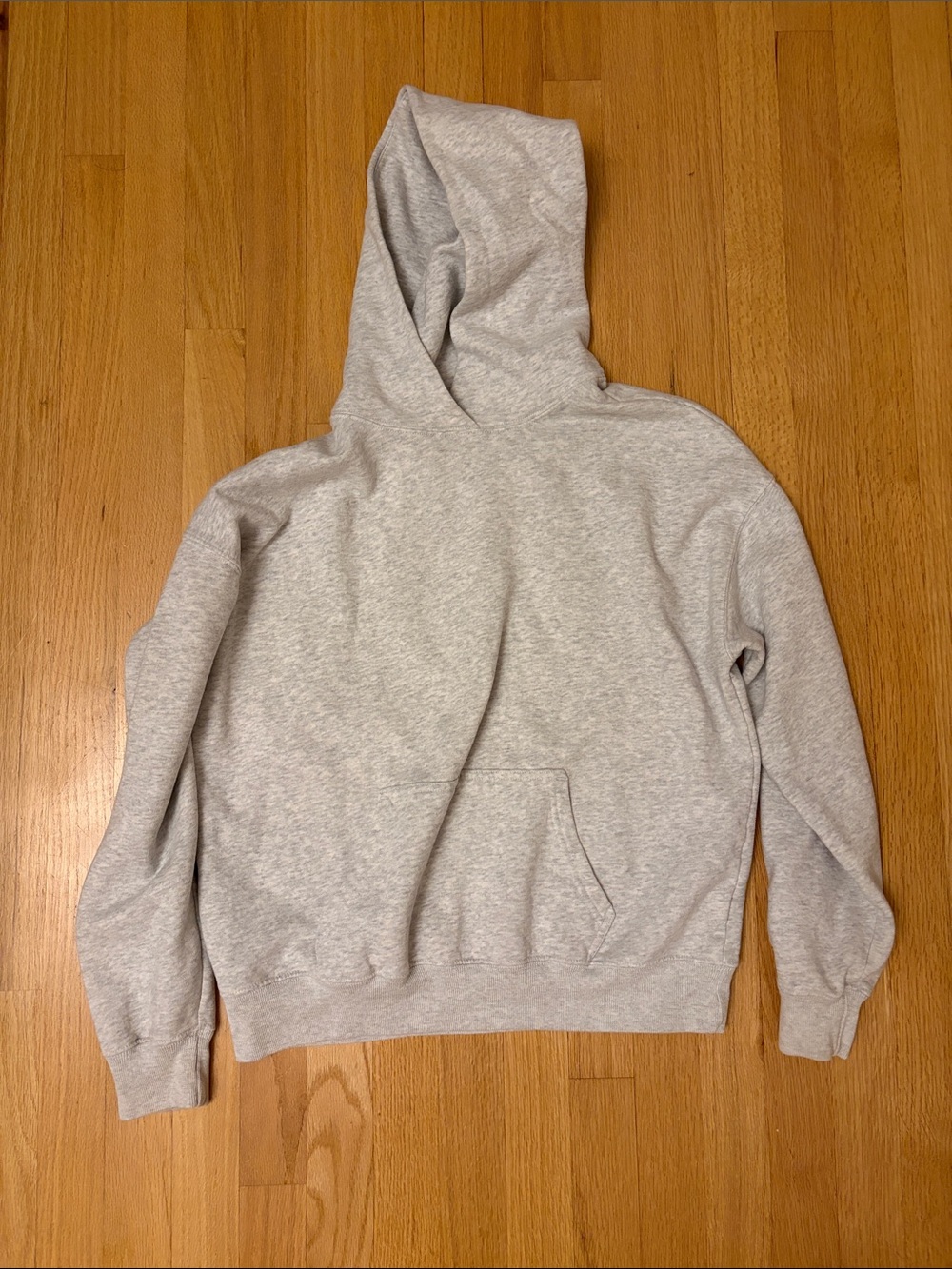 Hollister Light Gray Women's Pullover Hoodie